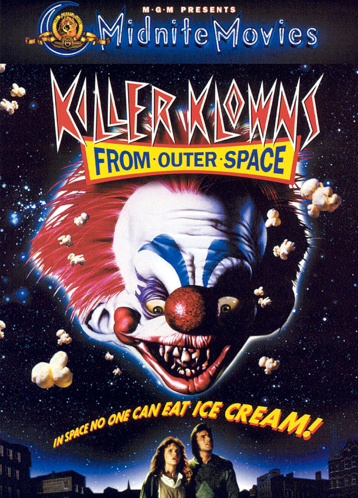 KILLER KLOWNS FROM OUTER SPACE cover art