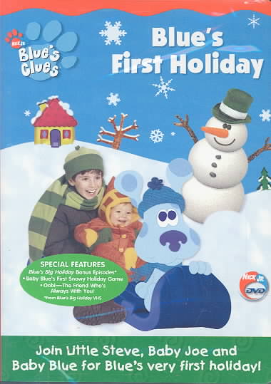 Blue's Clues - Blue's First Holiday cover art