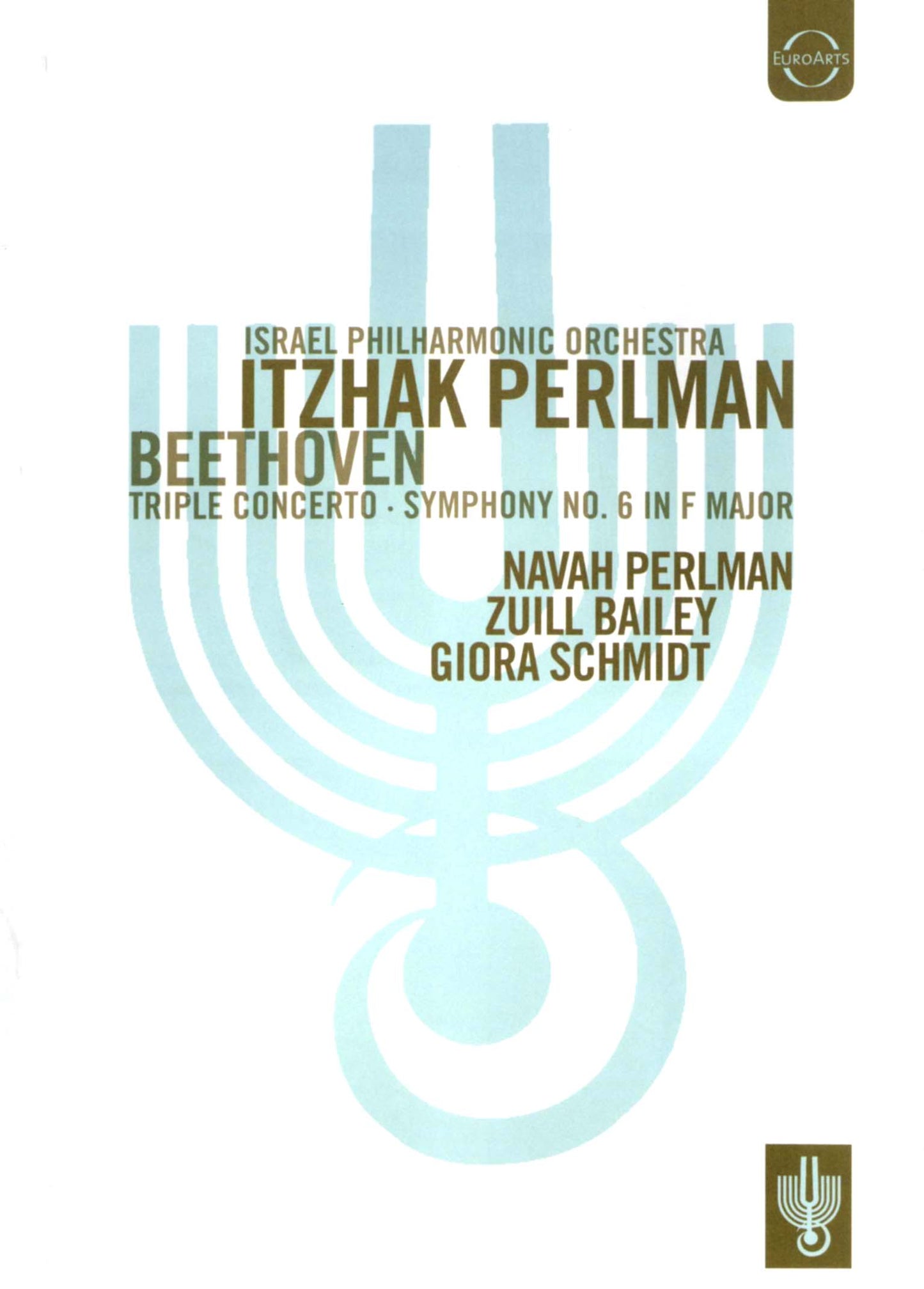 Perlman conducts the Israel Philharmonic Orchestra [Video] cover art