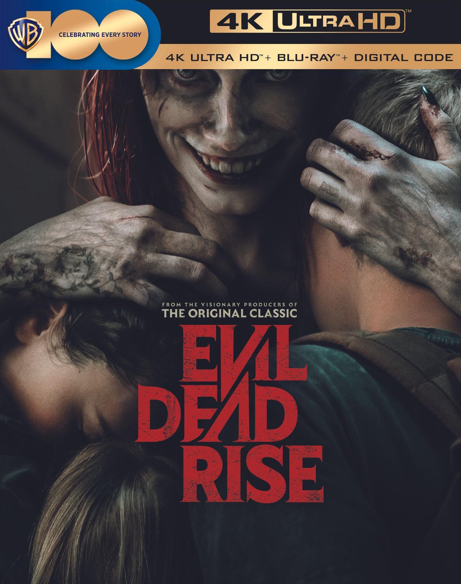 Evil Dead Rise [Includes Digital Copy] [4K Ultra HD Blu-ray/Blu-ray] cover art