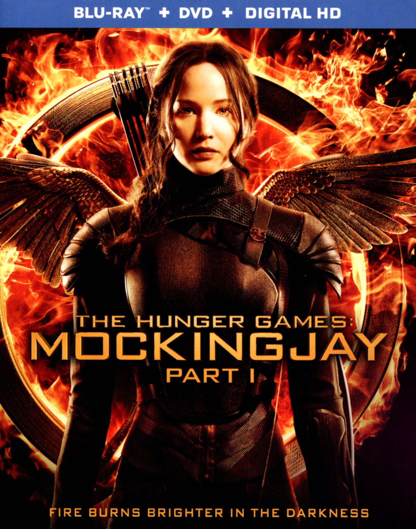 Hunger Games: Mockingjay, Part 1 [2 Discs] [Include Digital Copy] [Blu-ray/DVD] cover art