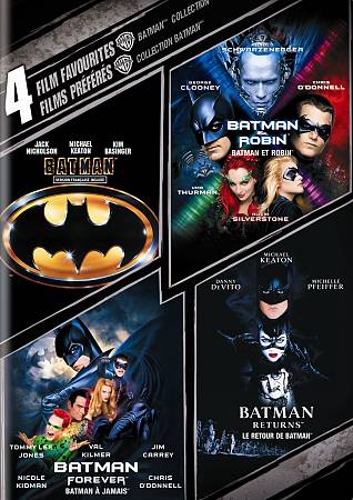 4 FILM FAVORITES: BATMAN COLLECTION cover art