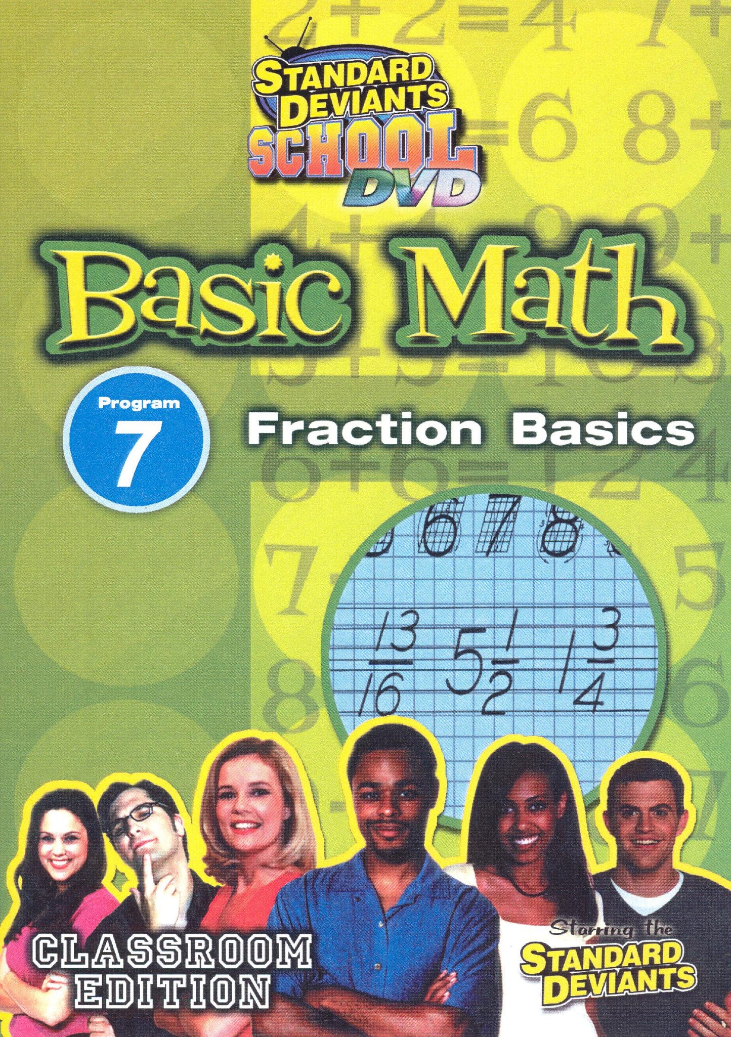 Standard Deviants School: Basic Math, Vol. 7 - Fraction Basics cover art