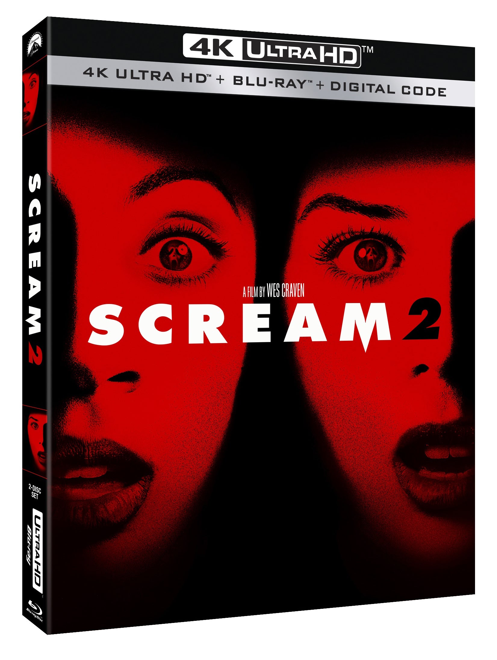 Scream 2 [Includes Digital Copy] [4K Ultra HD Blu-ray/Blu-ray] cover art
