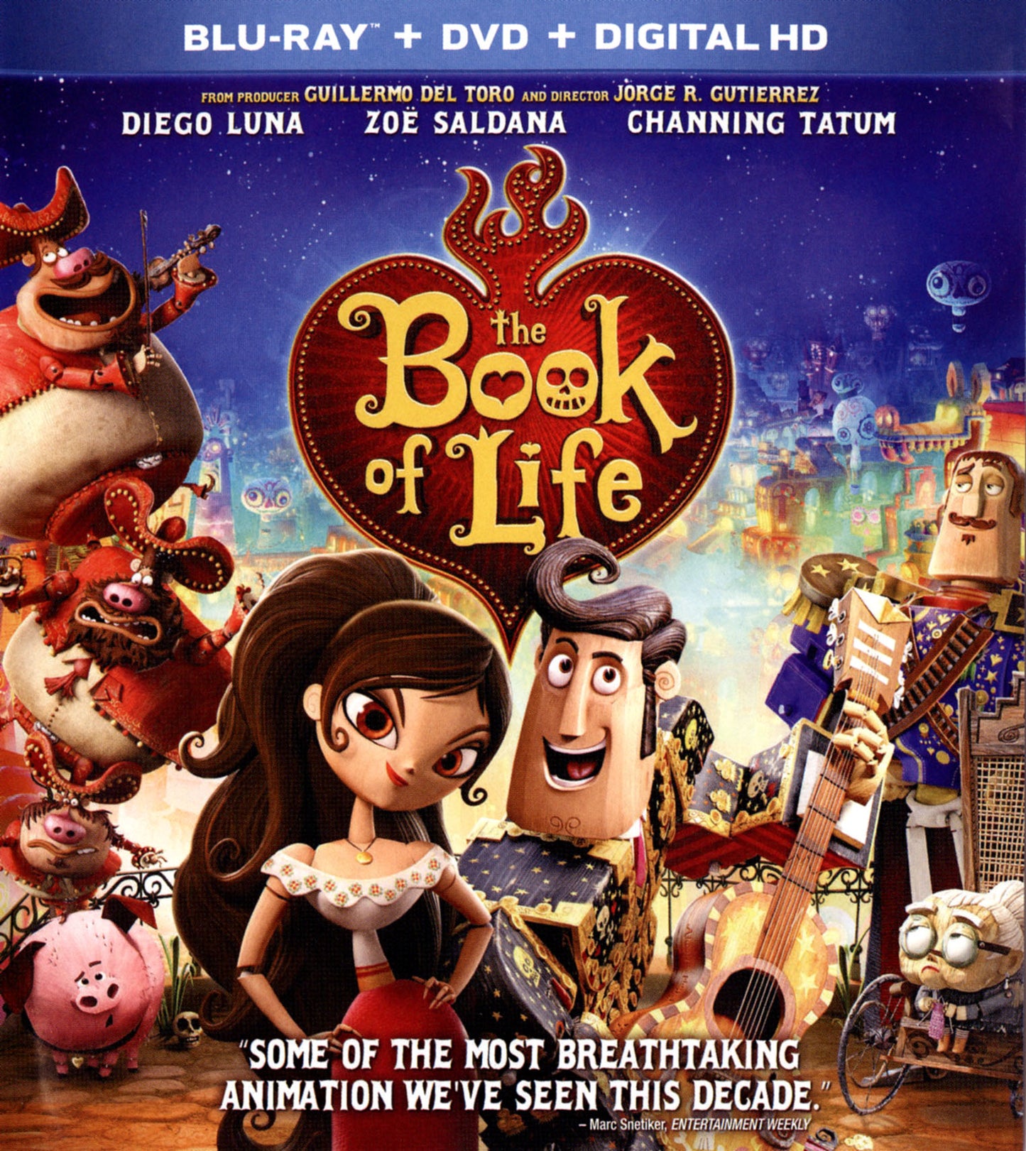 Book of Life [2 Discs] [Blu-ray/DVD] cover art