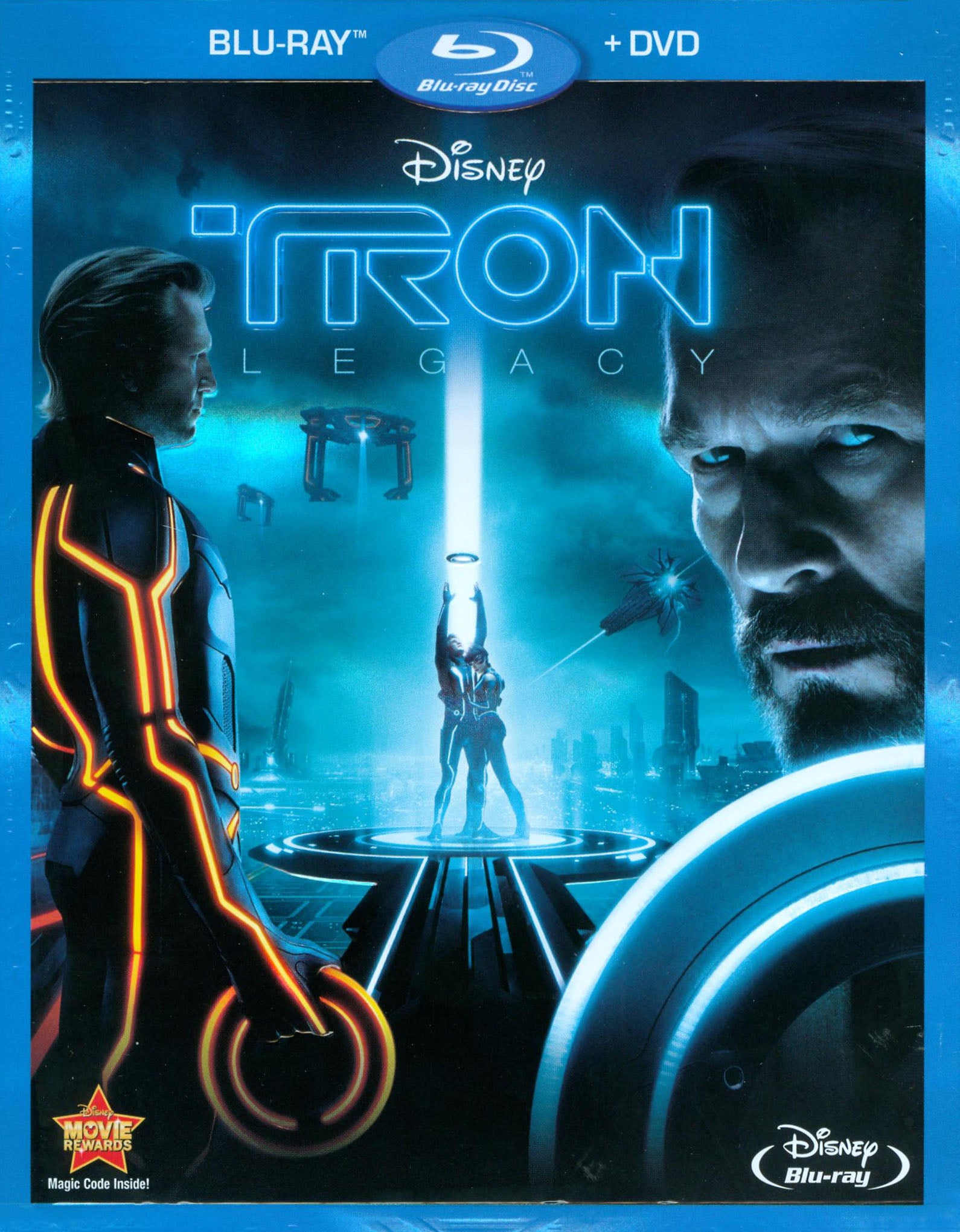 Tron: Legacy [2 Discs] [Blu-ray/DVD] cover art