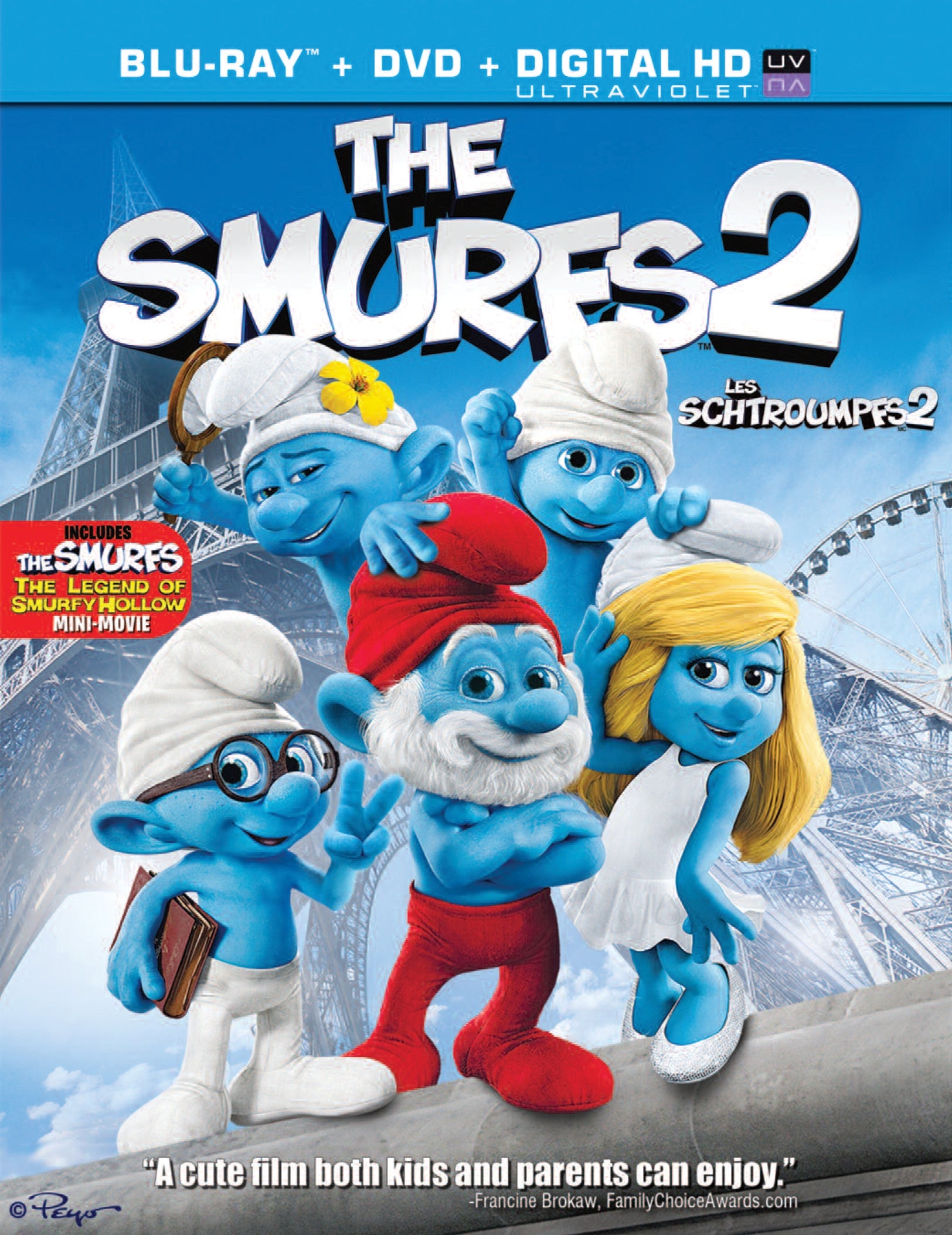 Smurfs 2 [Blu-ray/DVD] cover art