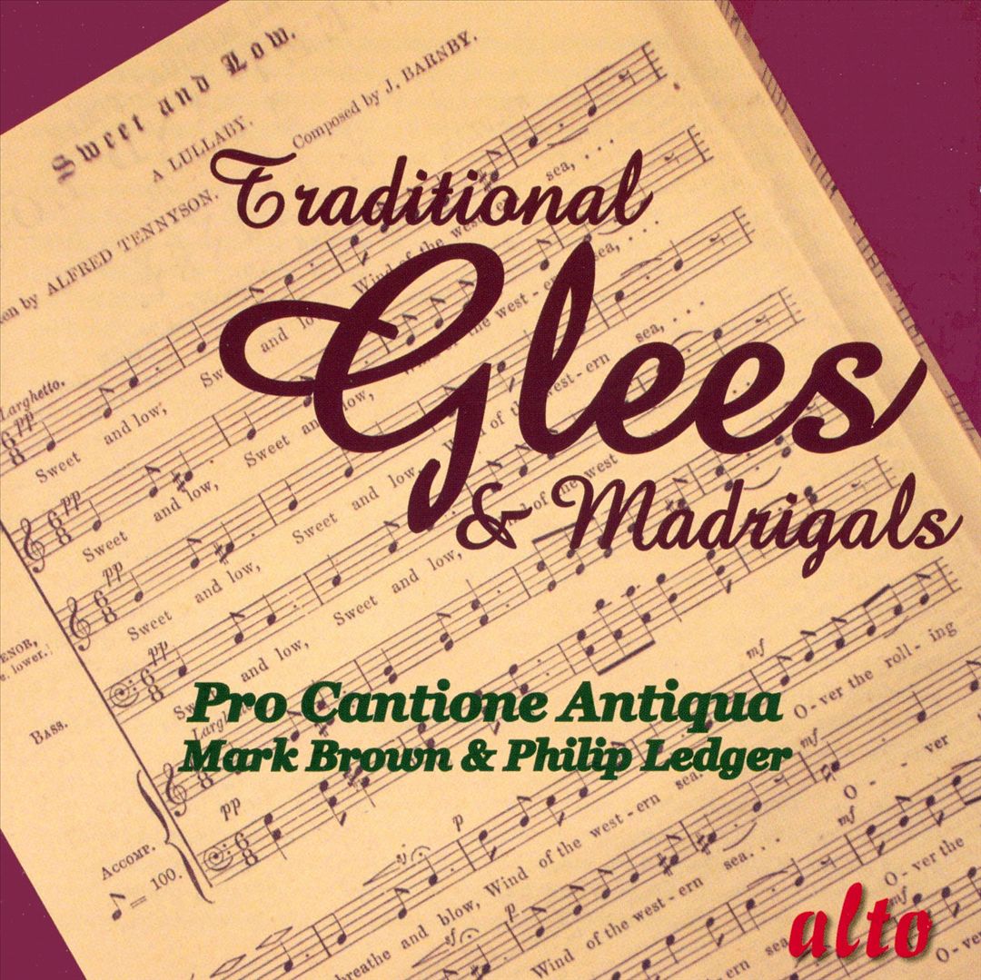 Traditional Glees & Madrigals cover art