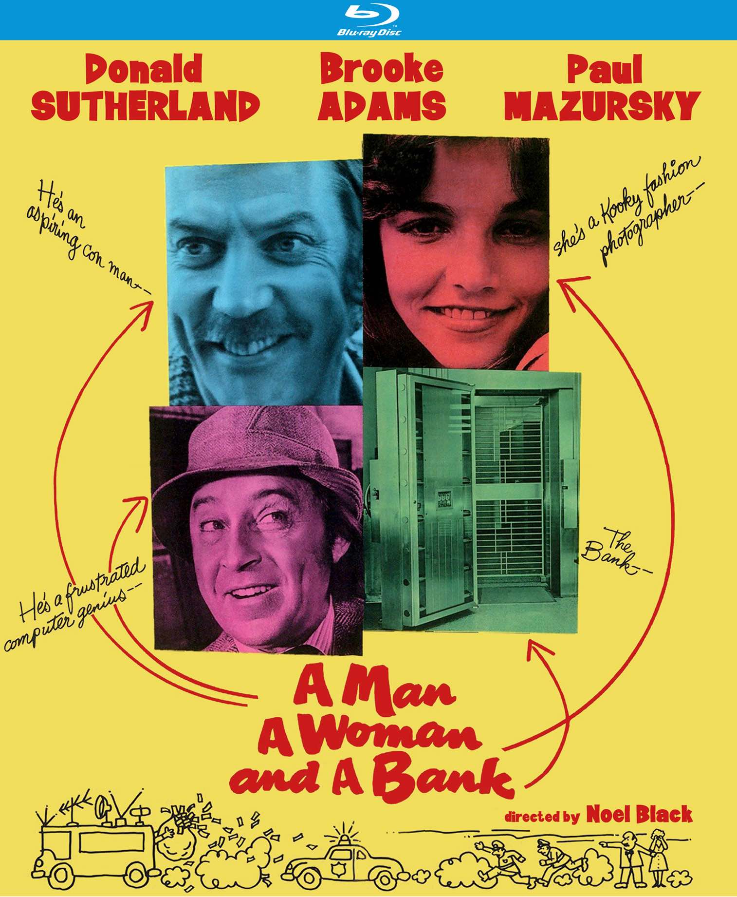 Man, a Woman, and a Bank [Blu-ray] cover art