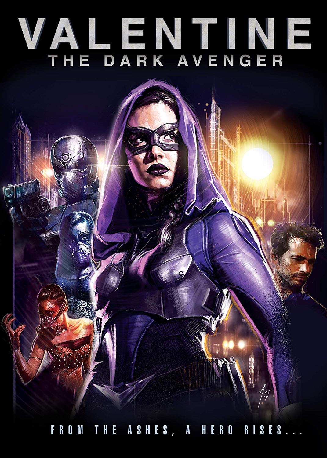 Valentine: The Dark Avenger cover art