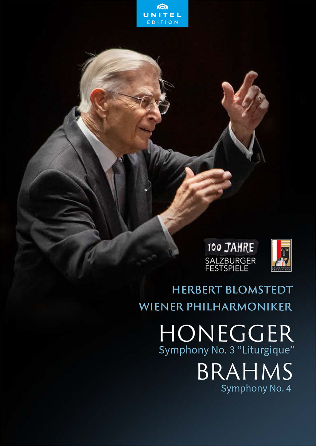 Honegger: Symphony No. 3 "Liturgique"; Brahms: Symphony No. 4 [Video] cover art
