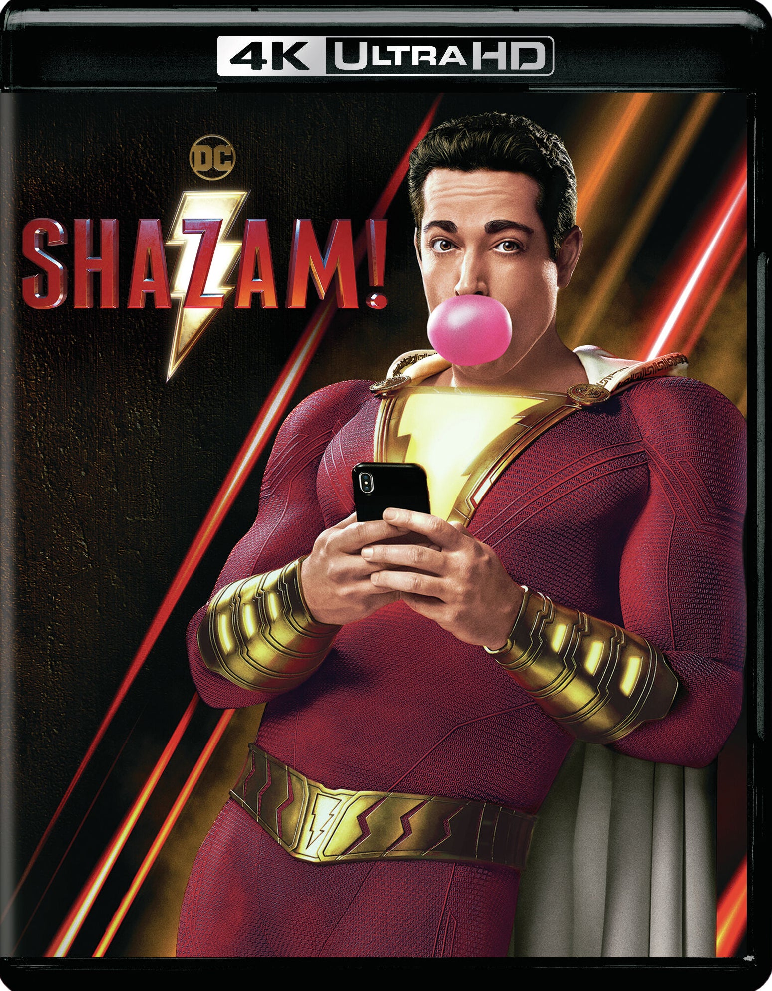 Shazam! [4K Ultra HD Blu-ray/Blu-ray] cover art