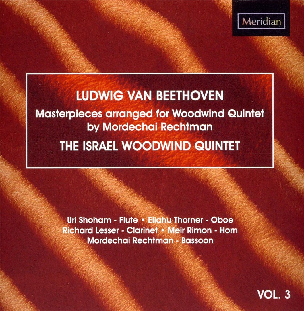 Beethoven: Masterpieces arranged for Woodwind Quintet, Vol. 3 cover art