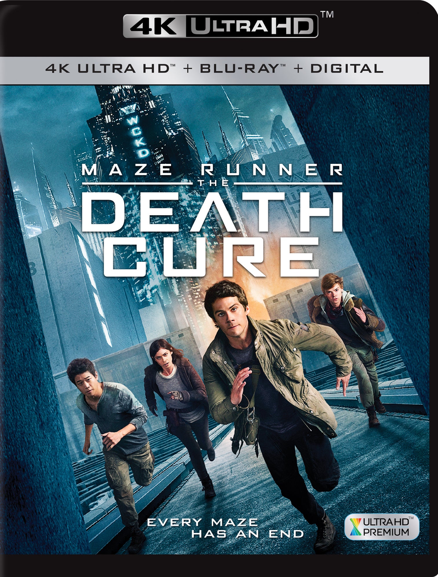 Maze Runner: The Death Cure [Includes Digital Copy] [4K Ultra HD Blu-ray/Blu-ray] cover art