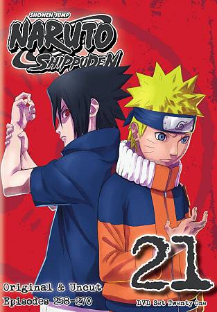 NARUTO SHIPPUDEN: SET 21 cover art