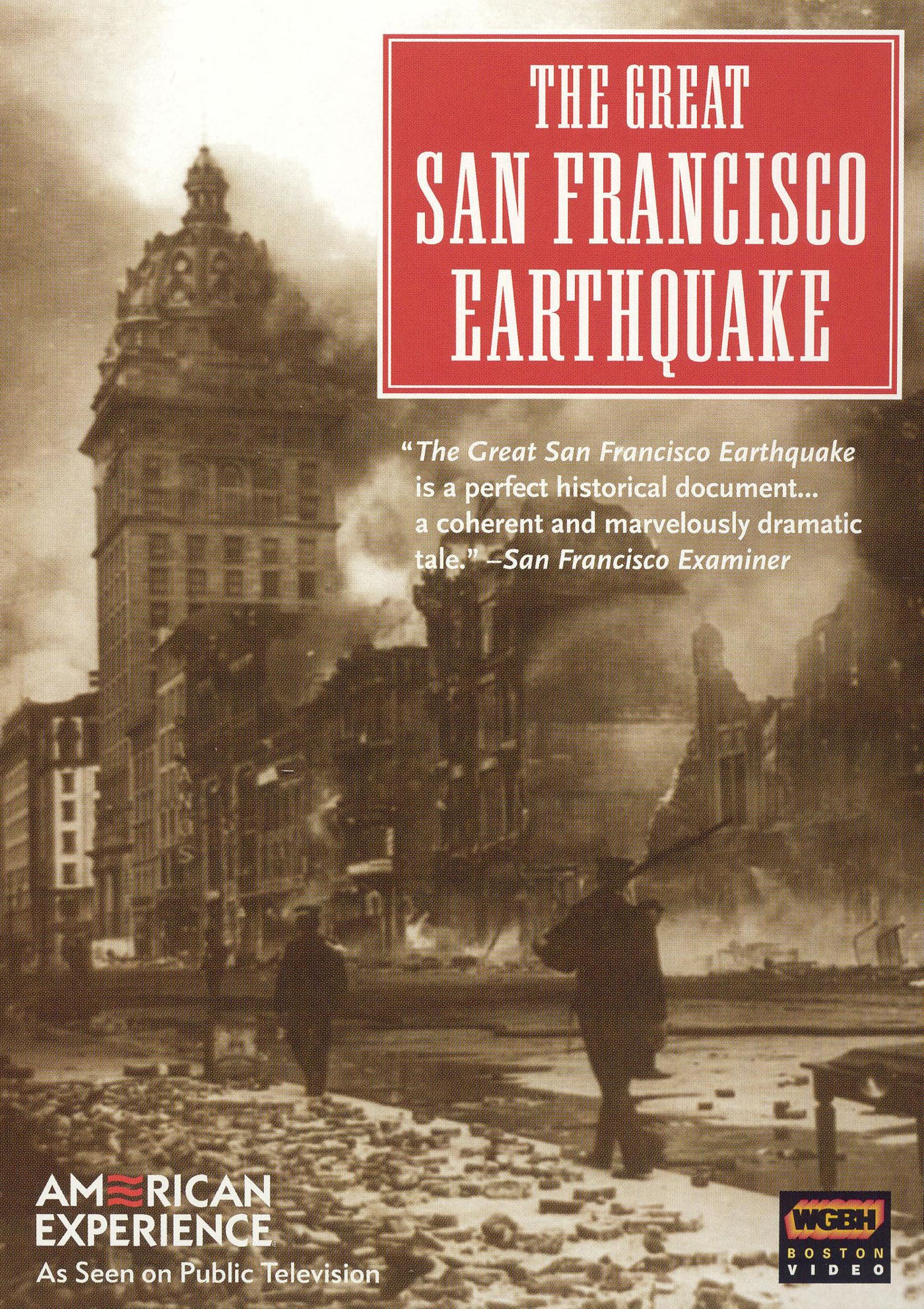 American Experience: The Great San Francisco Earthquake cover art