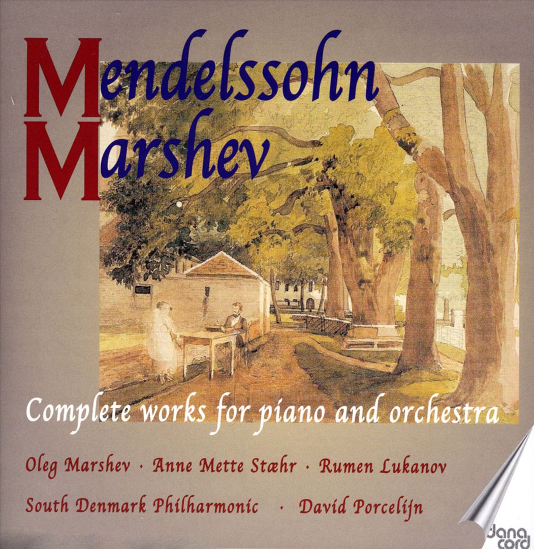 Mendelssohn: Complete works for piano & orchestra cover art