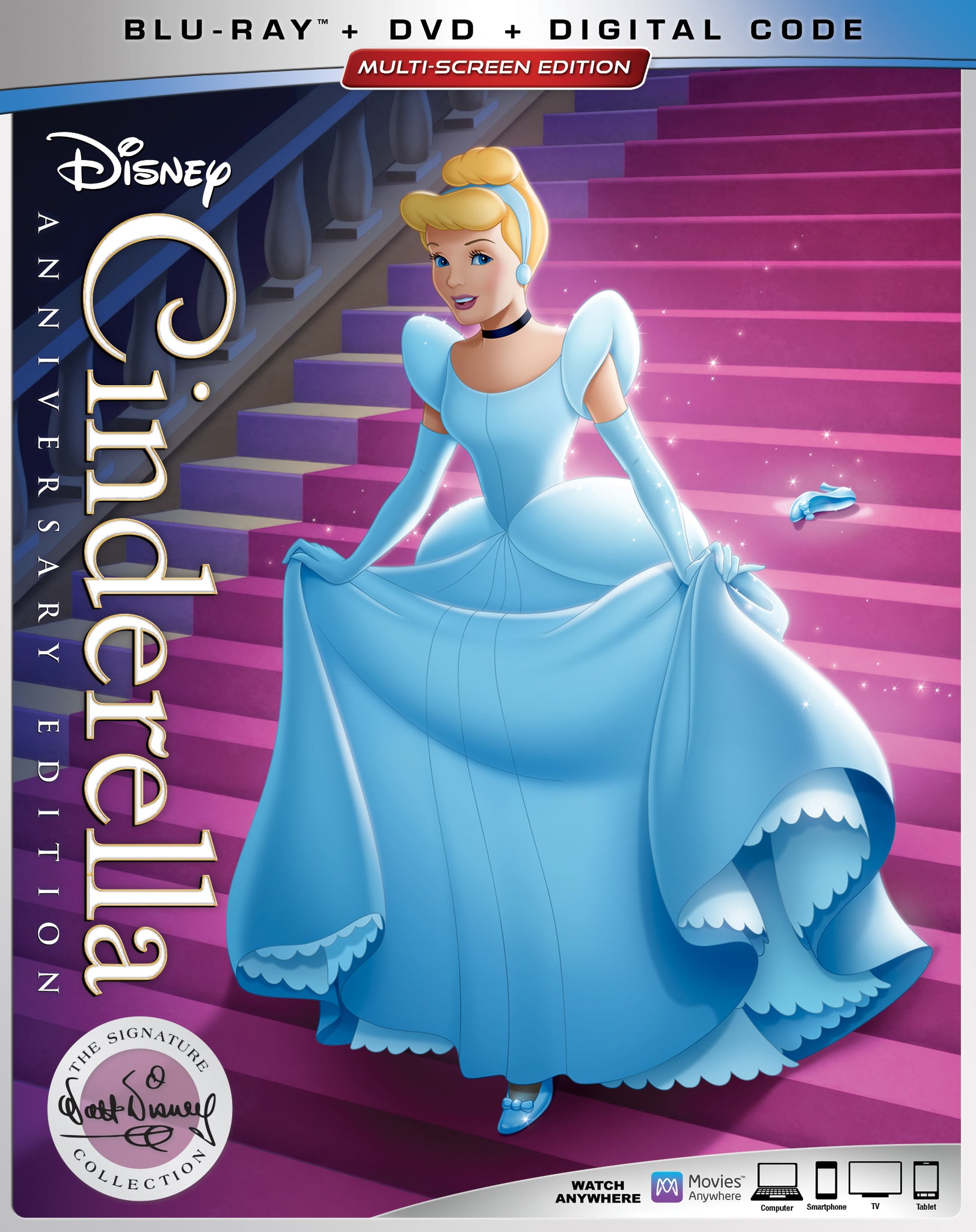 Cinderella [Signature Collection] [Includes Digital Copy] [Blu-ray/DVD] cover art