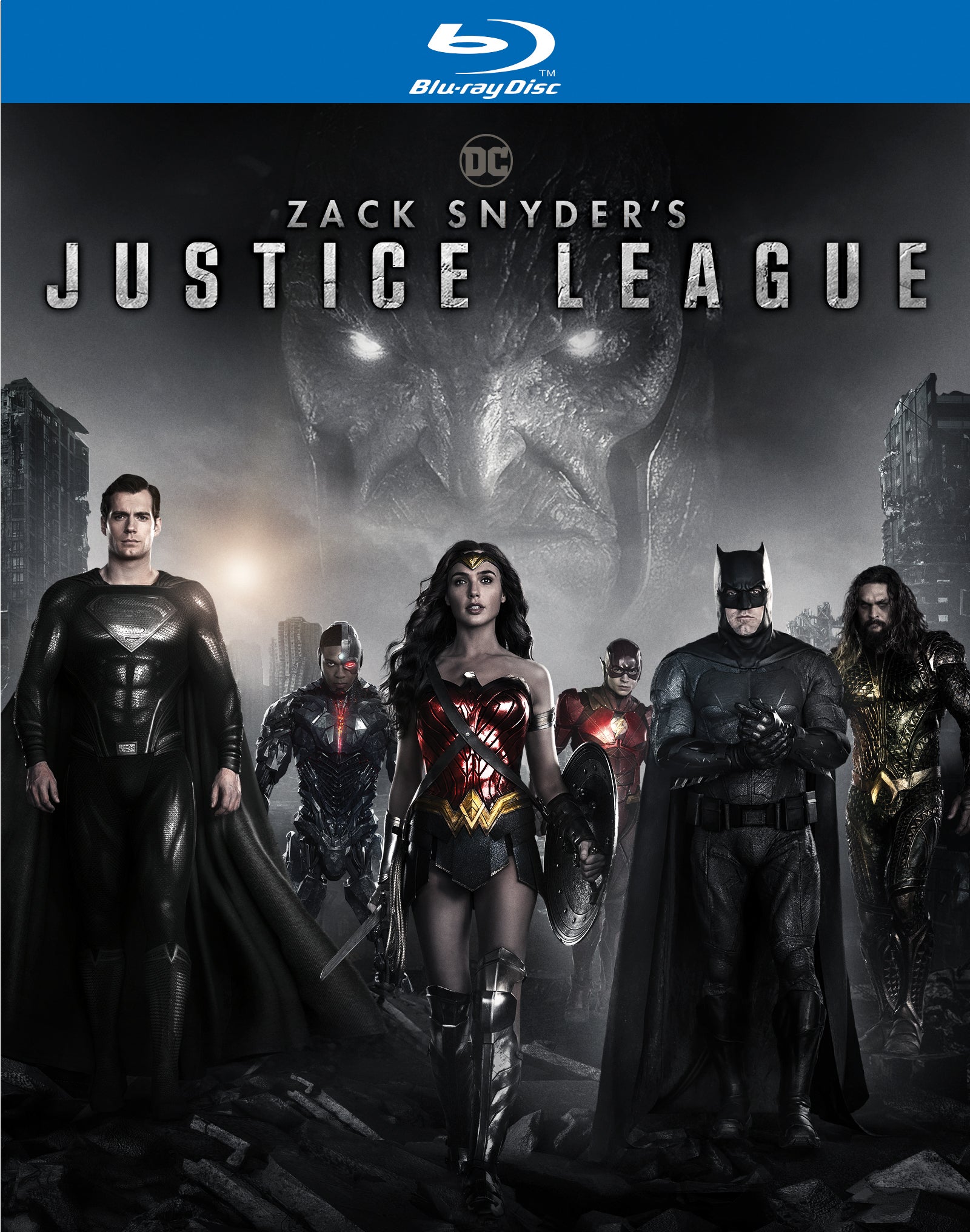 Zack Snyder's Justice League [Blu-ray] cover art