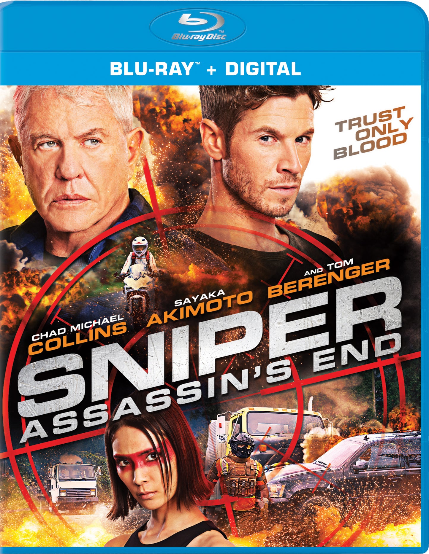 Sniper: Assassin's End [Includes Digital Copy] [Blu-ray] cover art