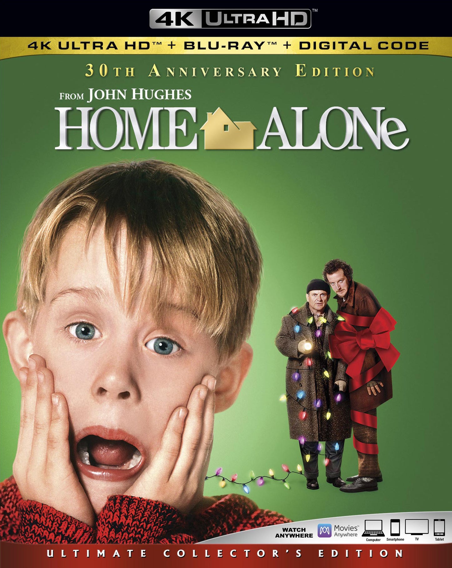 Home Alone [Includes Digital Copy] [4K Ultra HD Blu-ray/Blu-ray] cover art