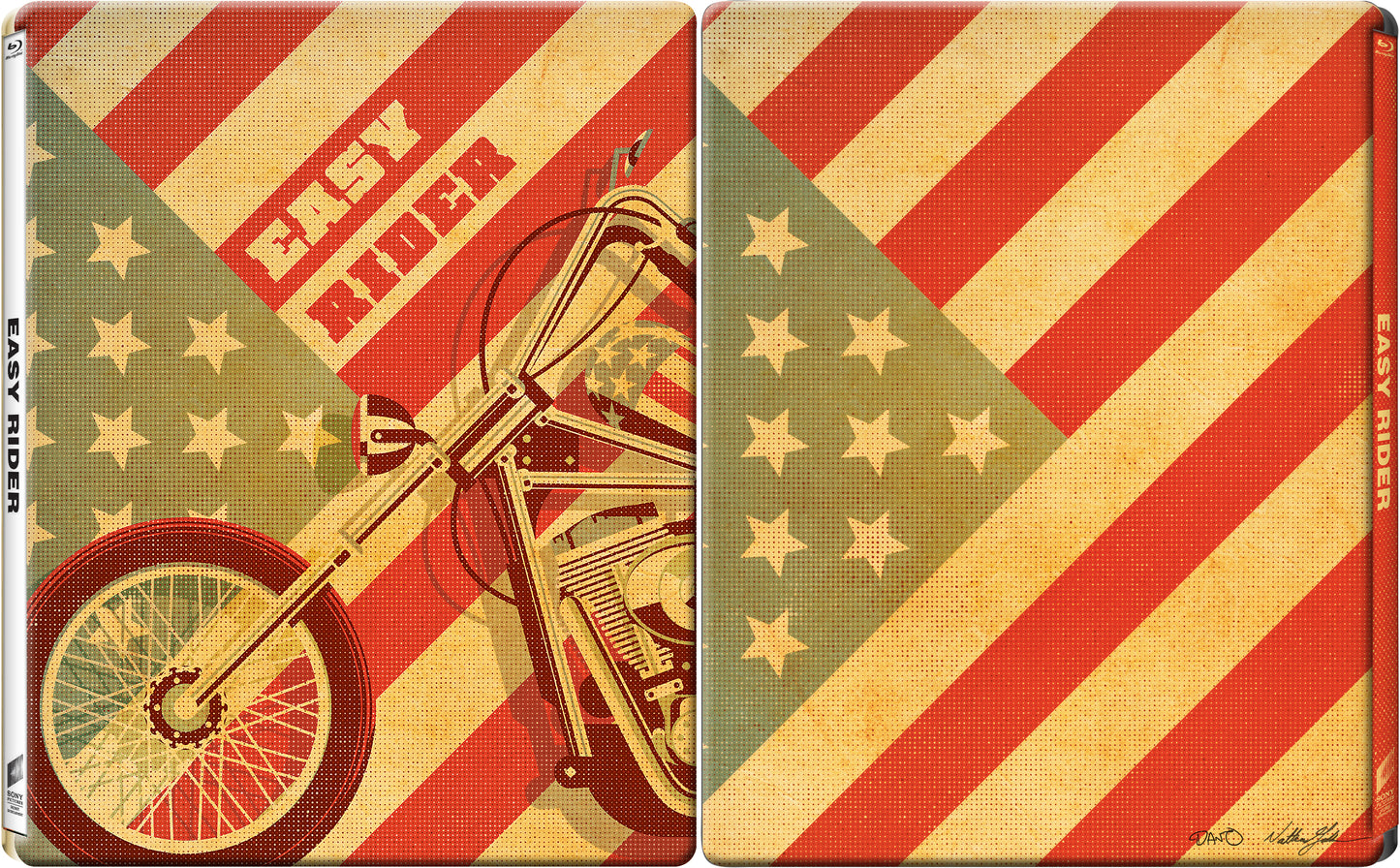 Easy Rider [Blu-ray] [SteelBook] cover art