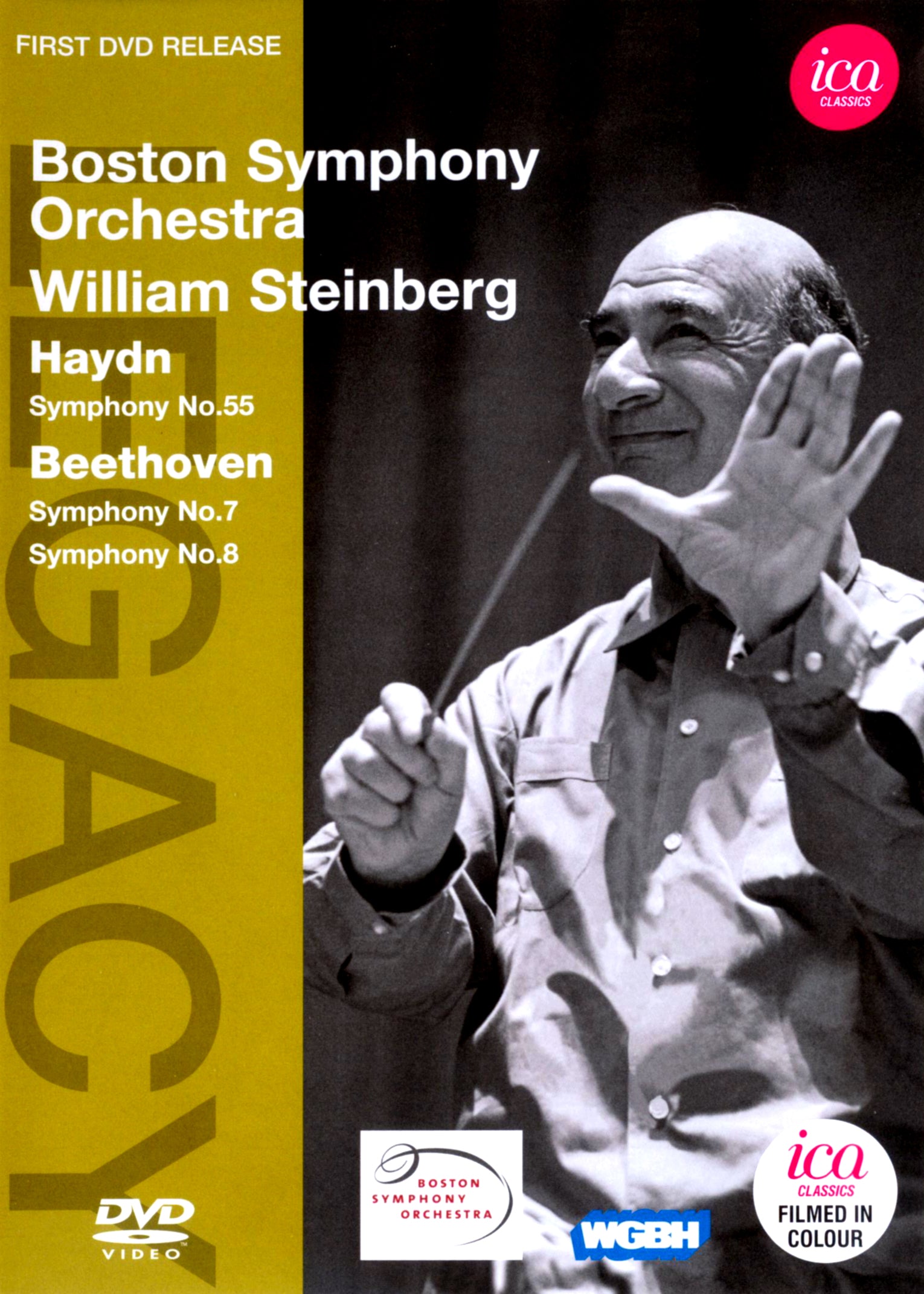 Haydn: Symphony No. 55; Beethoven: Symphonies Nos. 7 & 8 [Video] cover art