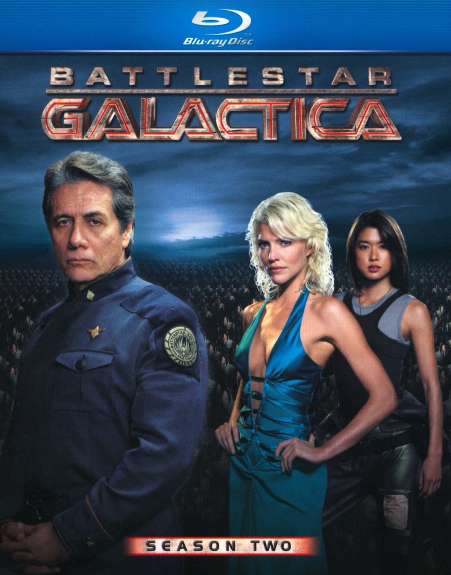 Battlestar Galactica: Season Two [5 Discs] [Blu-ray] cover art