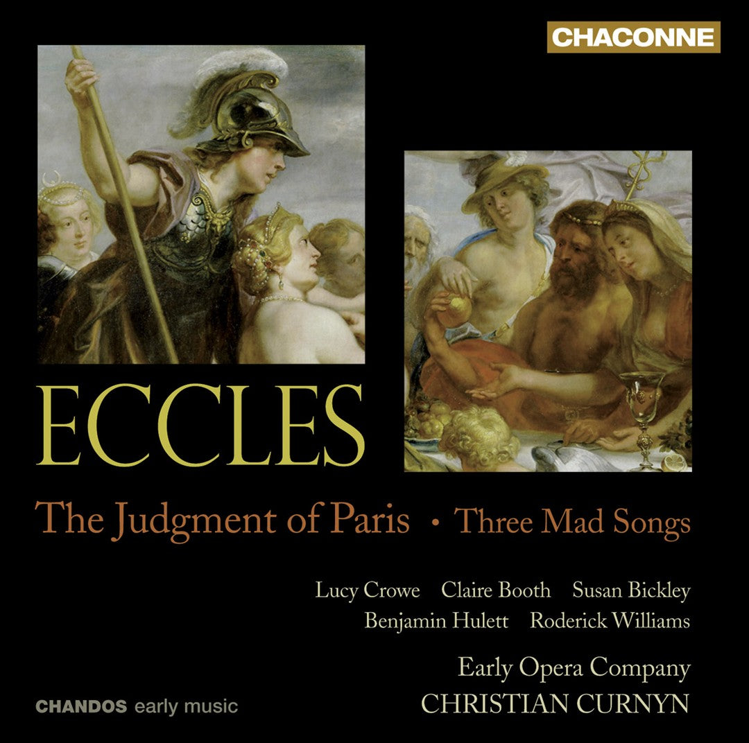 John Eccles: The Judgment of Paris cover art