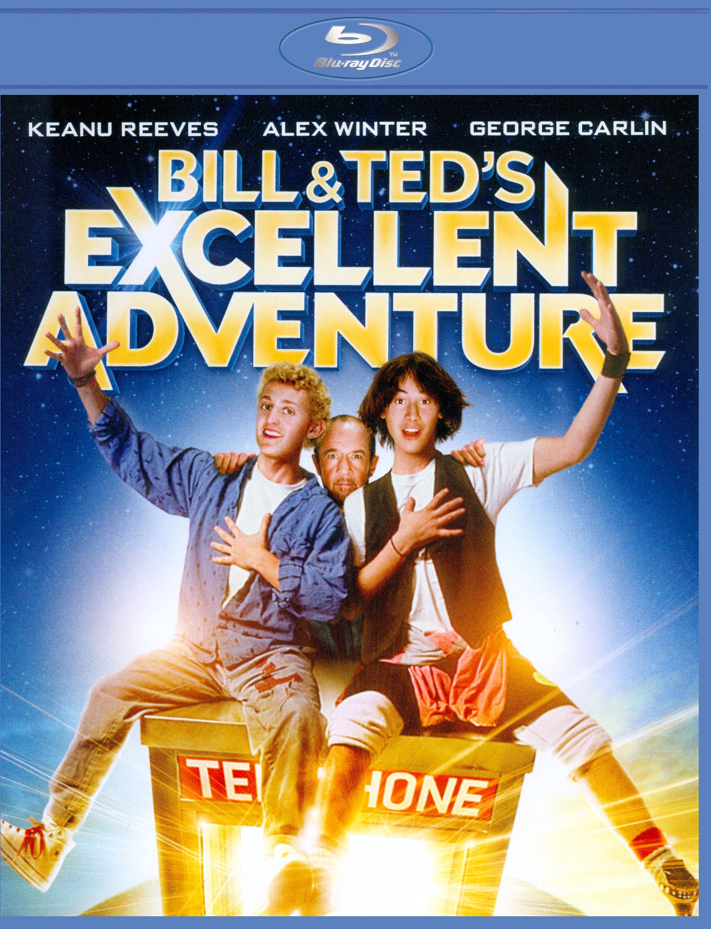 Bill & Ted's Excellent Adventure [Blu-ray] cover art