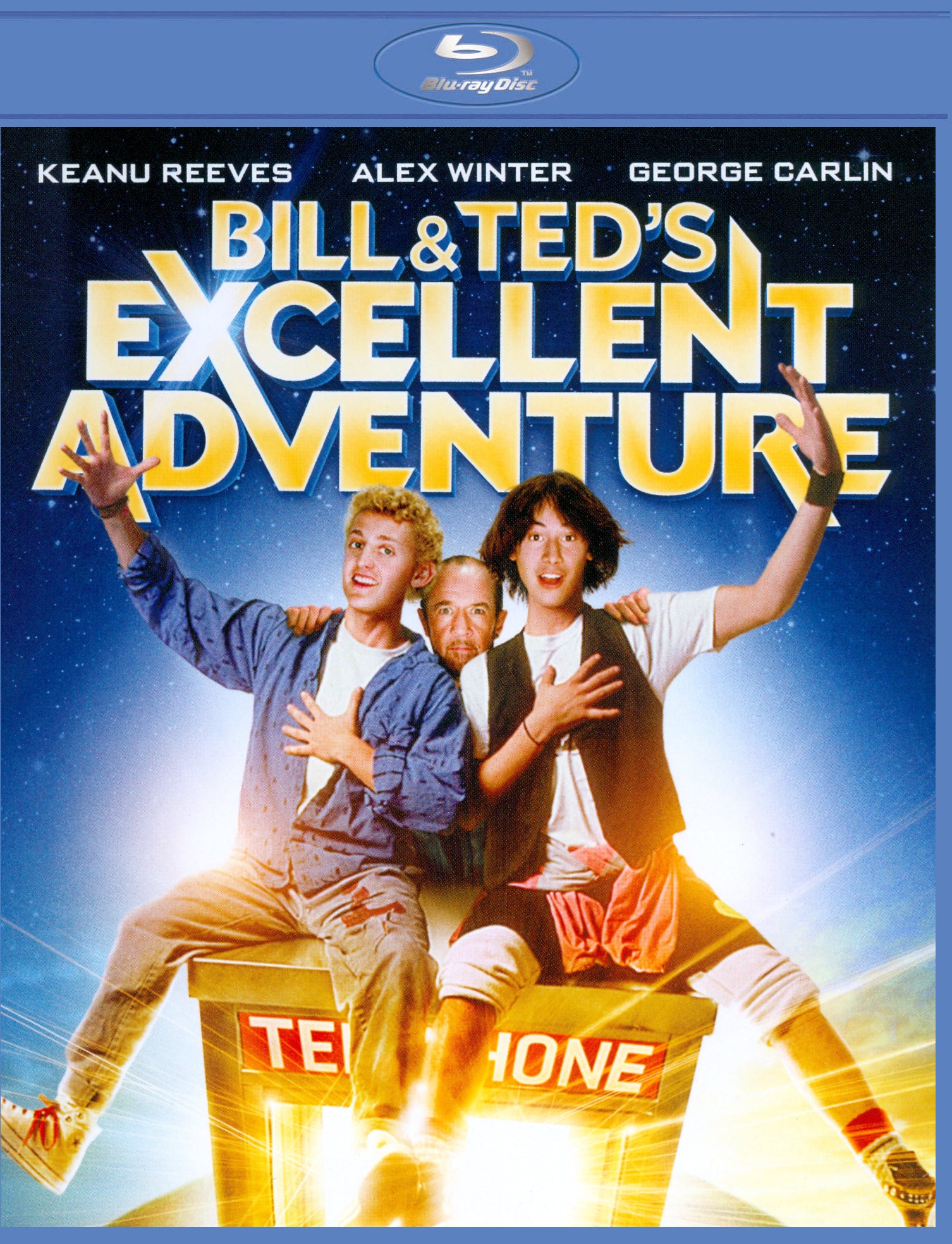 Bill & Ted's Excellent Adventure [Blu-ray] cover art