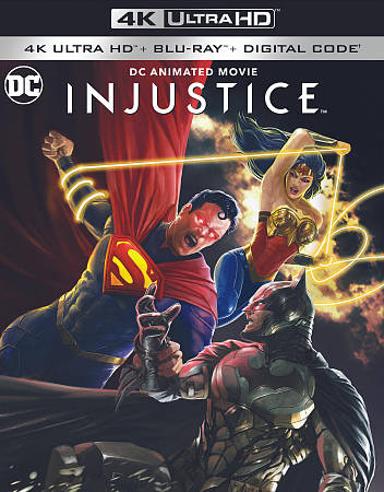 Injustice [4K Ultra HD Blu-ray/Blu-ray] cover art