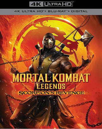 Mortal Kombat Legends: Scorpion's Revenge [4K Ultra HD Blu-ray/Blu-ray] cover art