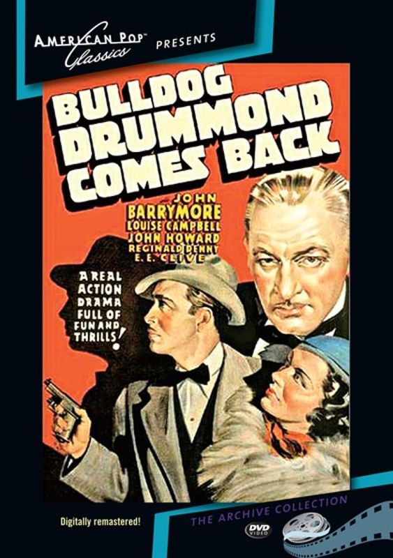 Bulldog Drummond Comes Back cover art
