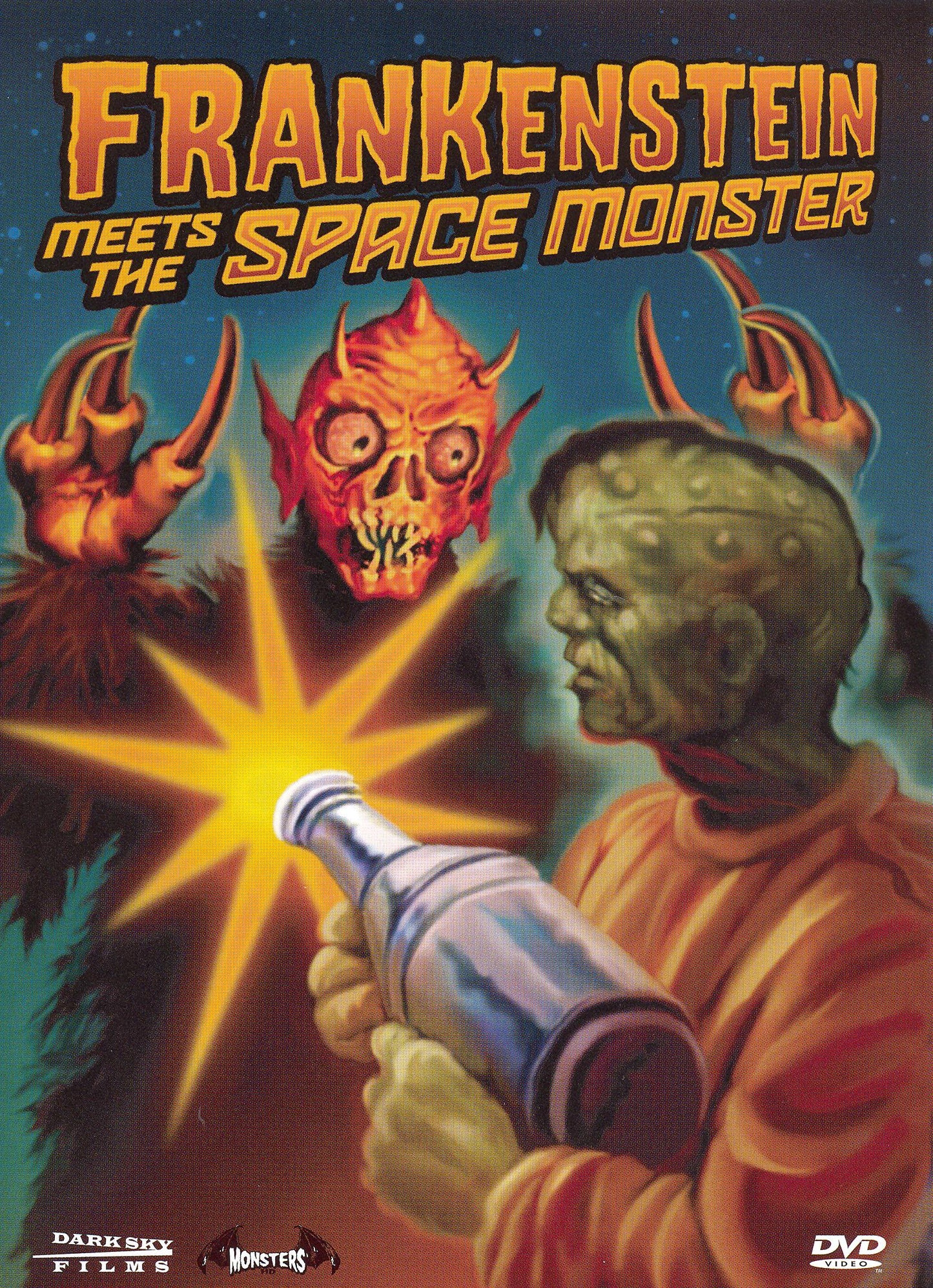 Frankenstein Meets the Space Monster cover art