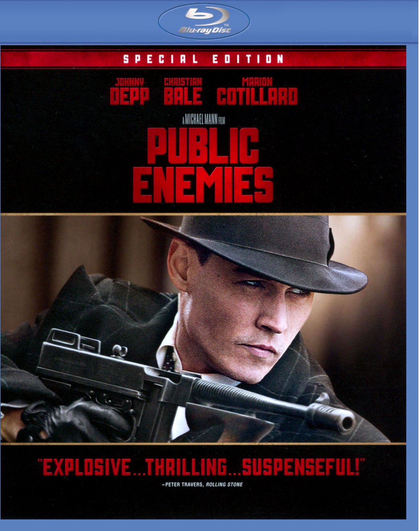Public Enemies [Blu-ray] cover art