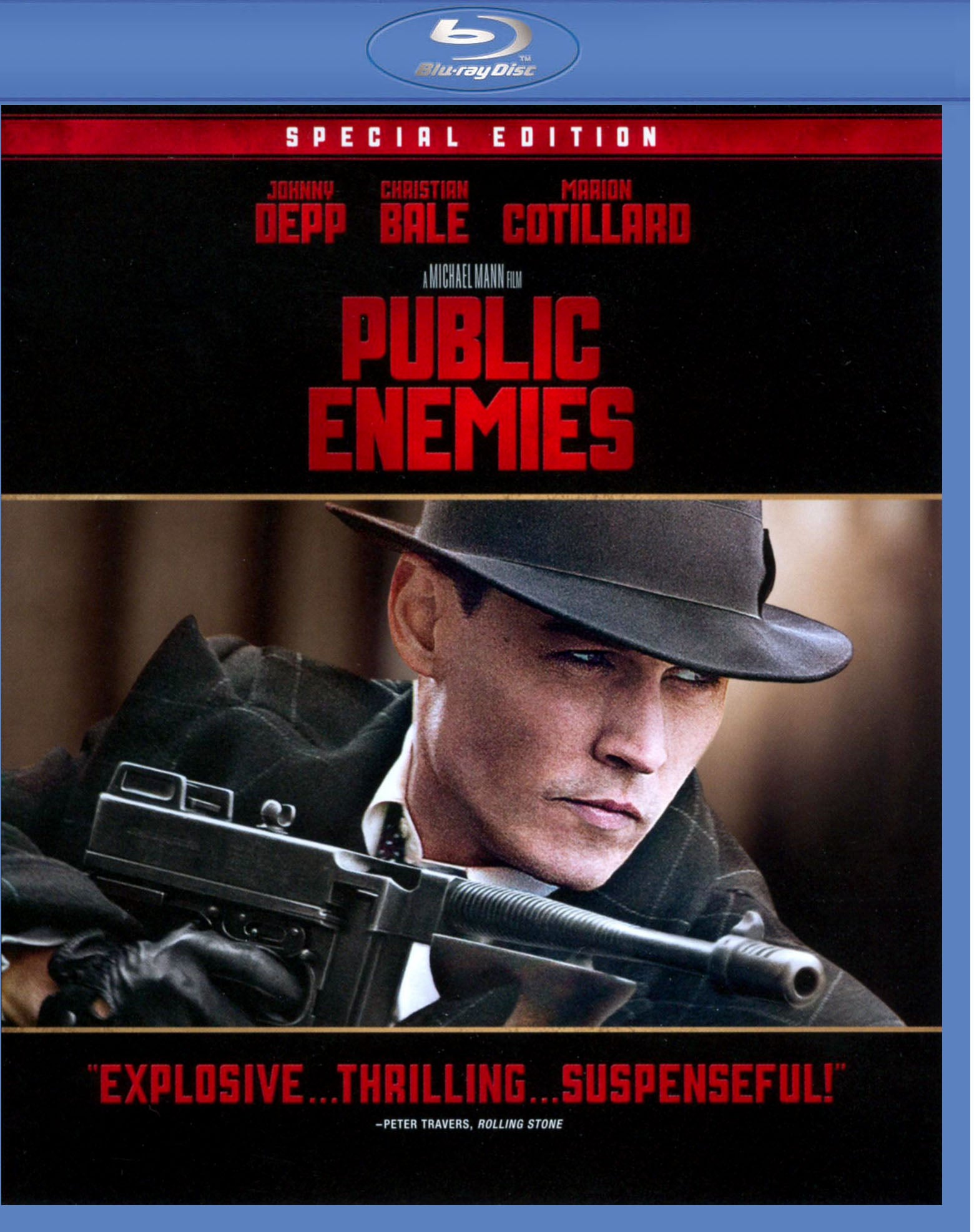 Public Enemies [Blu-ray] cover art