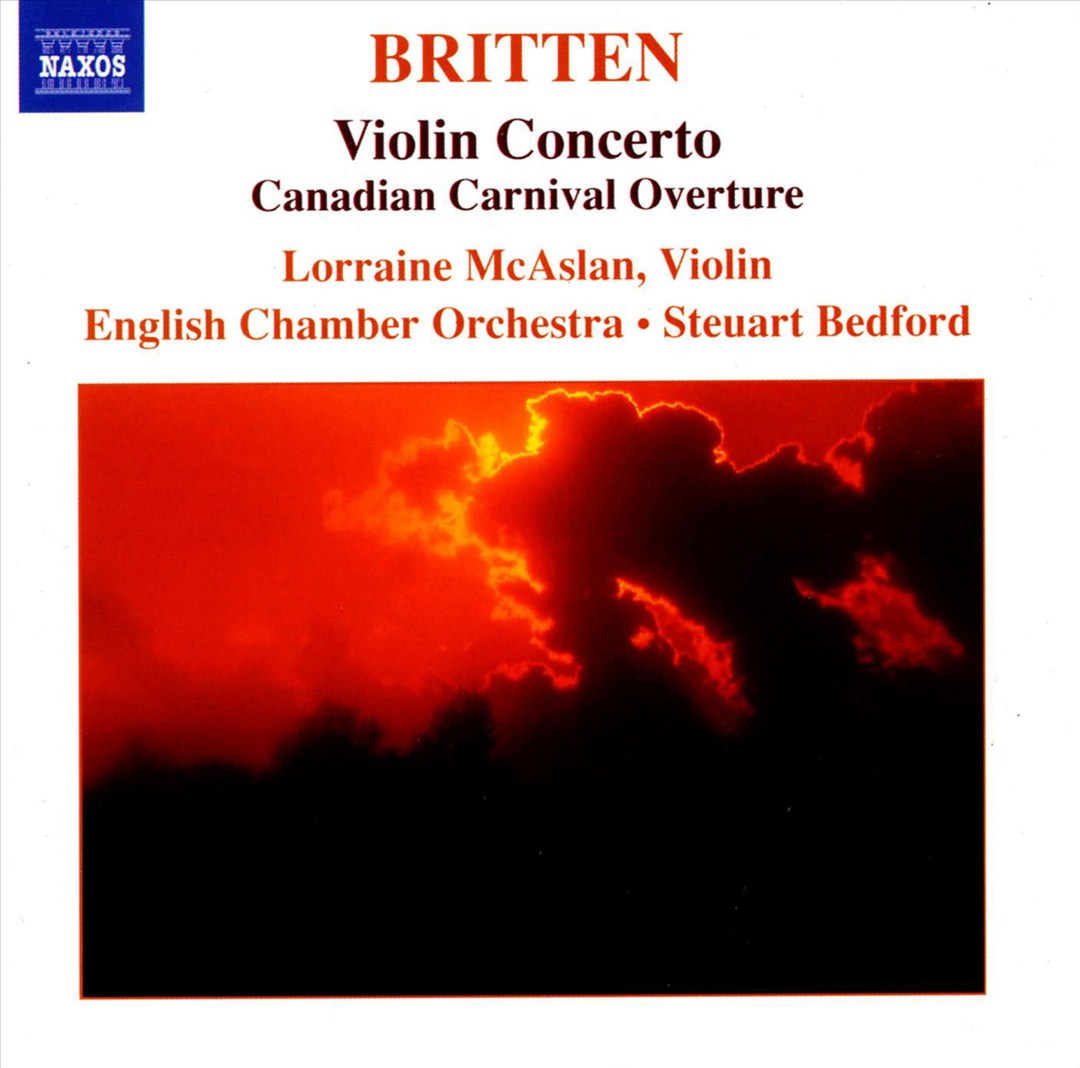 Britten: Violin Concerto cover art