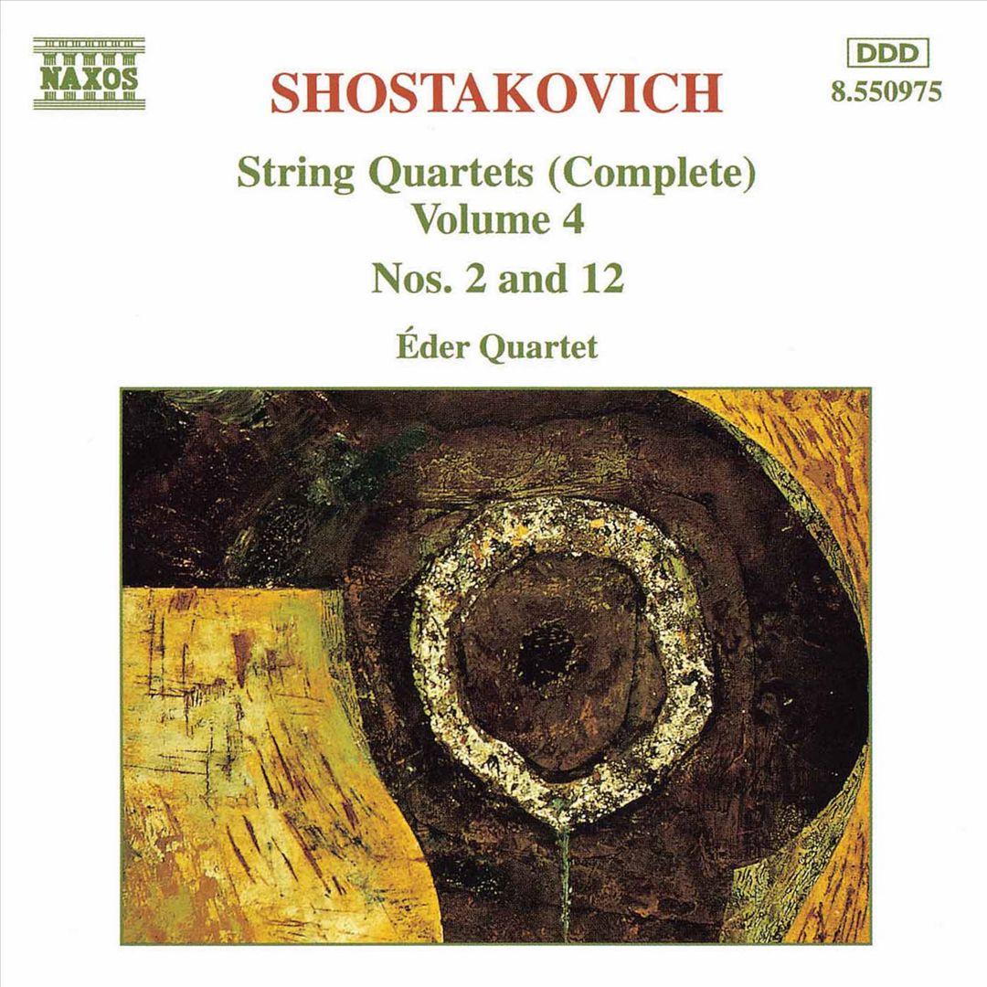 Shostakovich: String Quartets (Complete), Vol. 4 cover art