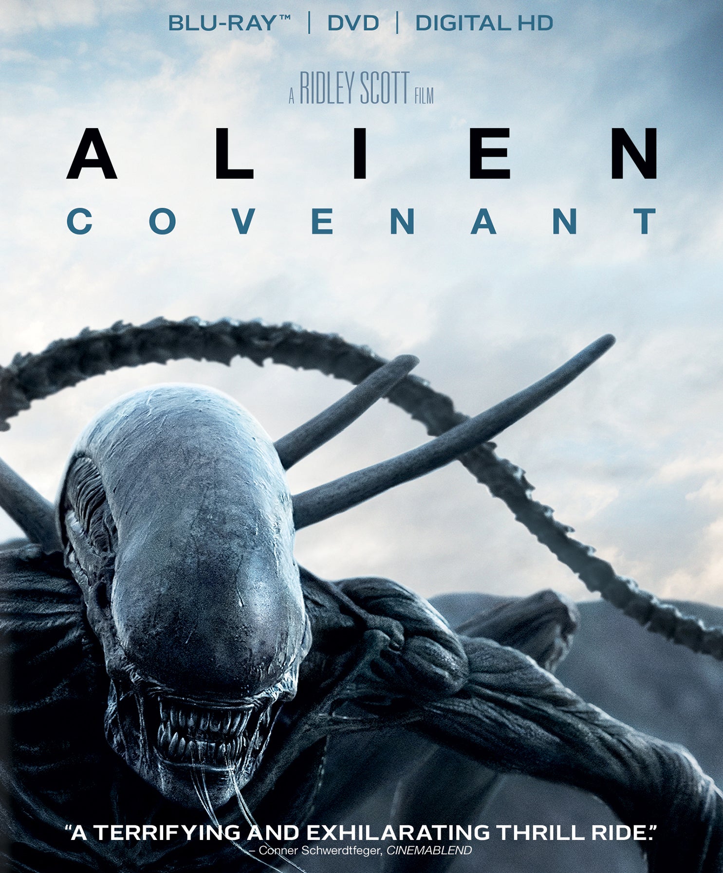 Alien: Covenant [Includes Digital Copy] [Blu-ray/DVD] cover art
