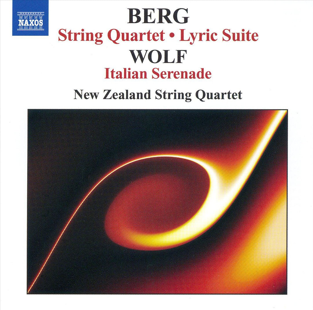 Berg: String Quartet; Lyric Suite; Wolf: Italian Serenade cover art
