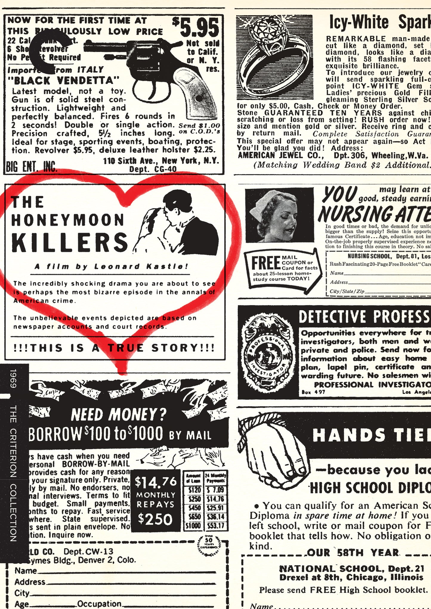 Honeymoon Killers [Criterion Collection] cover art