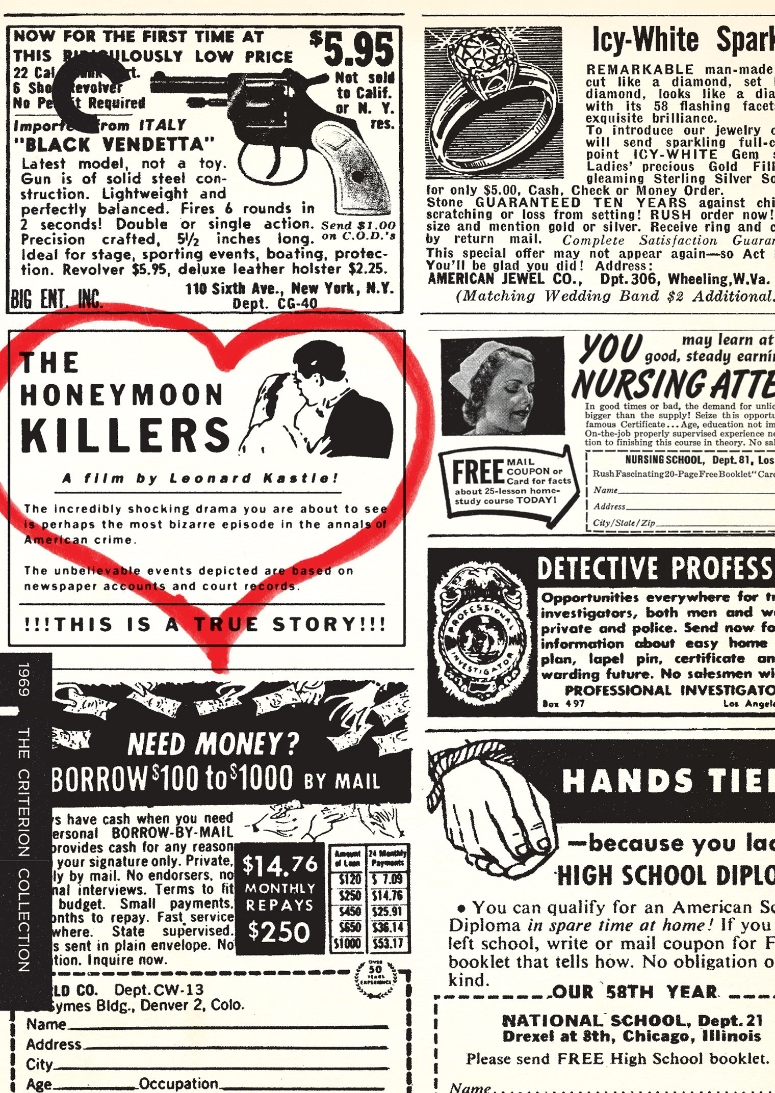 Honeymoon Killers [Criterion Collection] cover art
