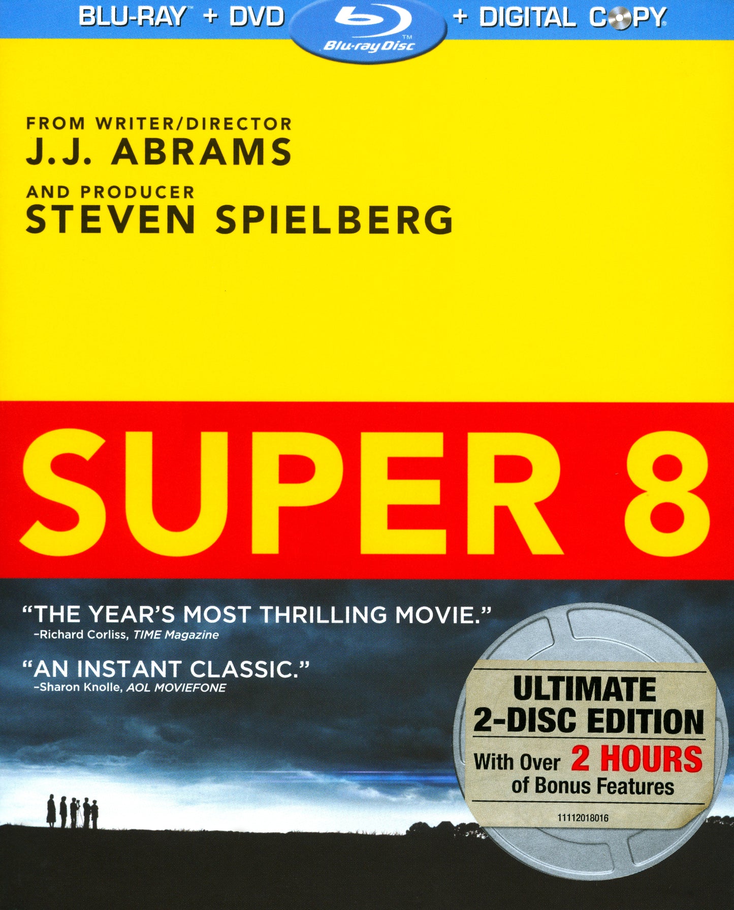 Super 8 [2 Discs] [Includes Digital Copy] [Blu-ray/DVD] cover art