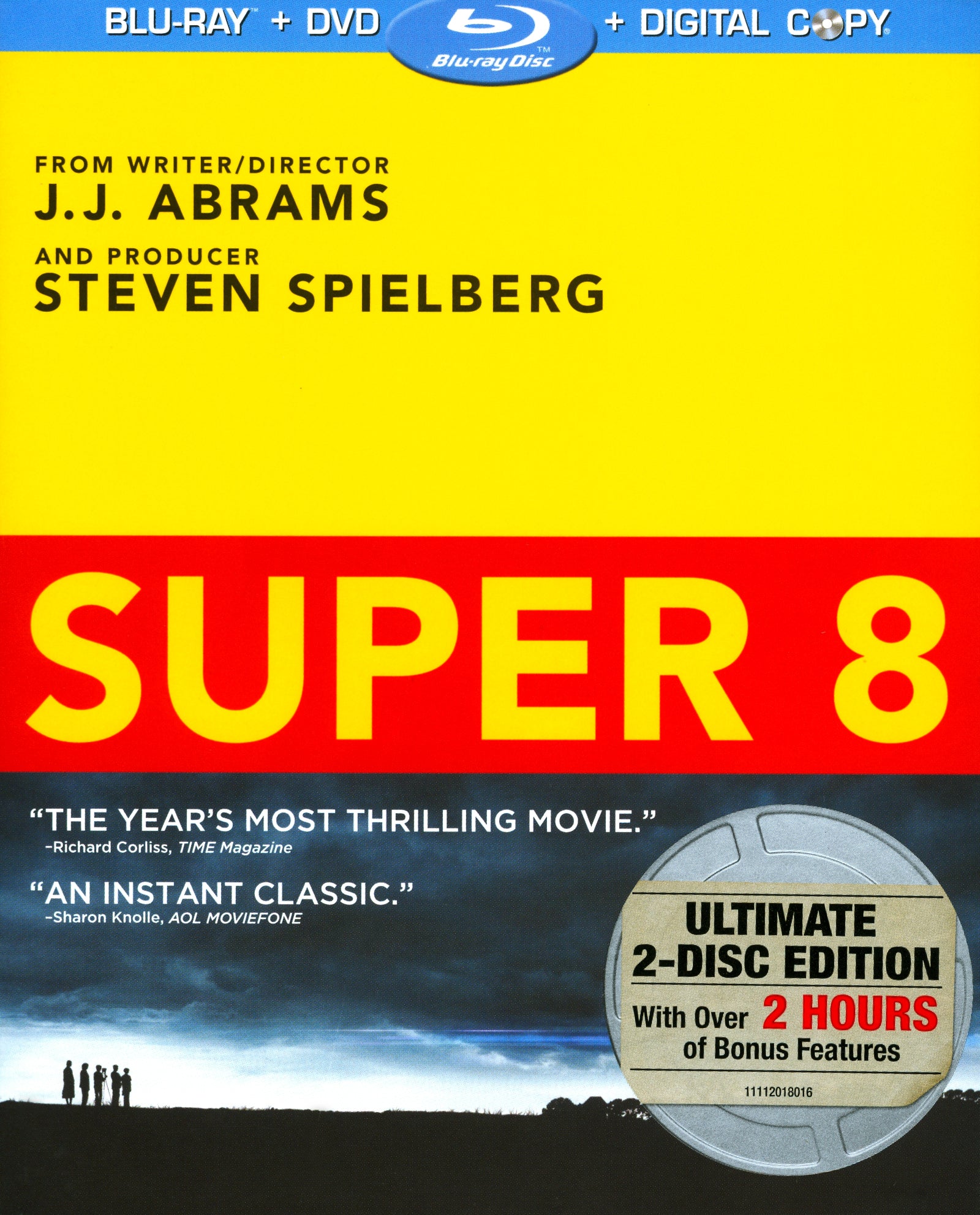 Super 8 [2 Discs] [Includes Digital Copy] [Blu-ray/DVD] cover art
