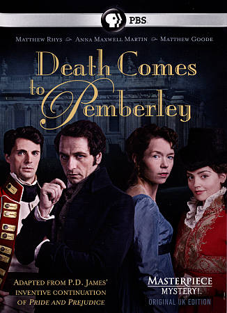 Masterpiece Mystery!: Death Comes to Pemberley cover art