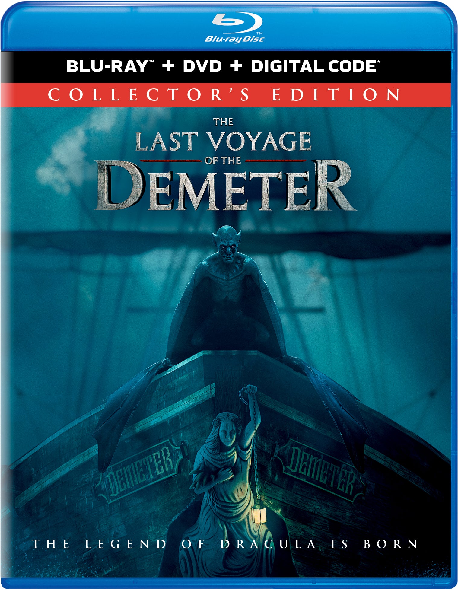 Last Voyage of the Demeter [Includes Digital Copy] [Blu-ray/DVD] cover art
