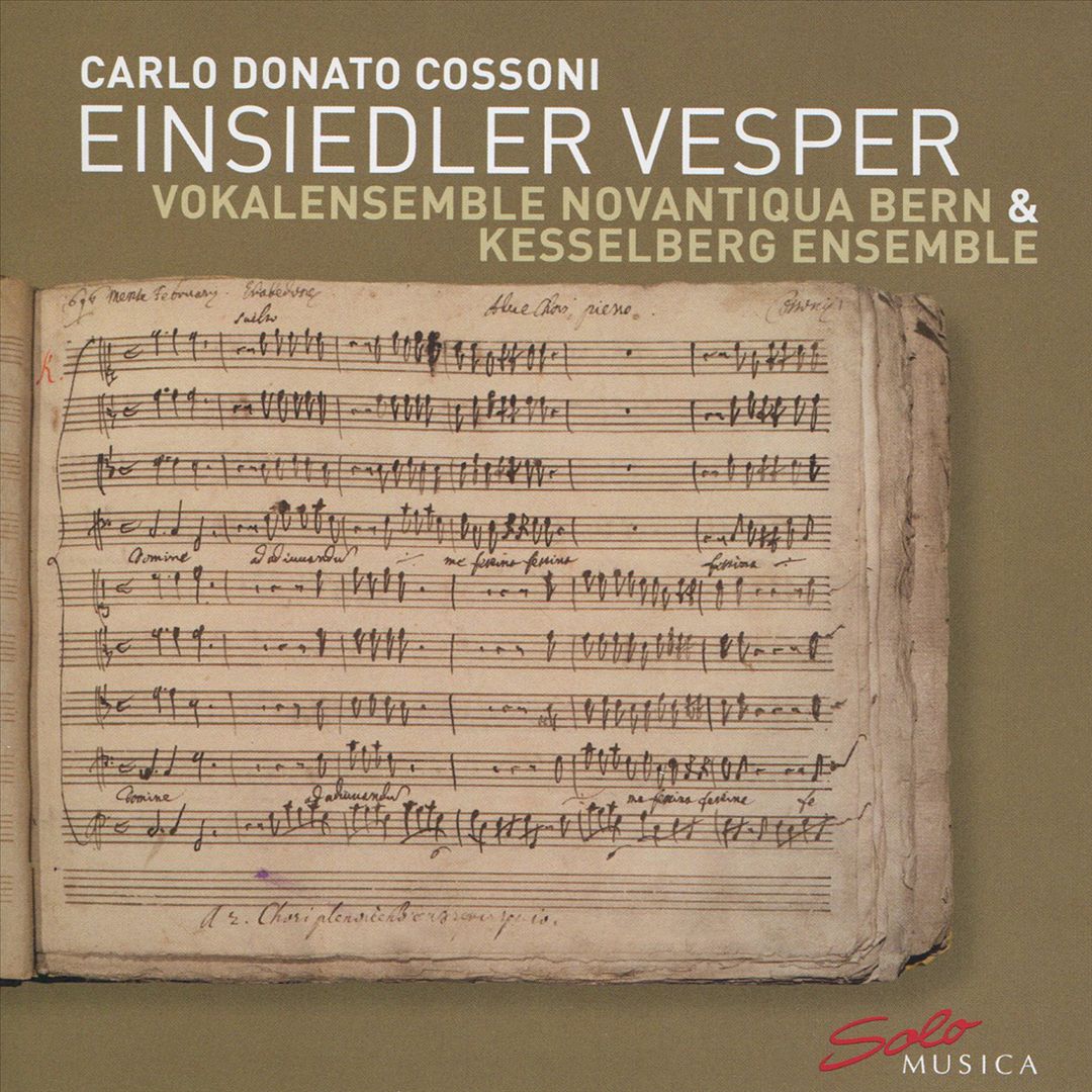 Carlo Donato Cossoni: Einsiedler Vesper cover art