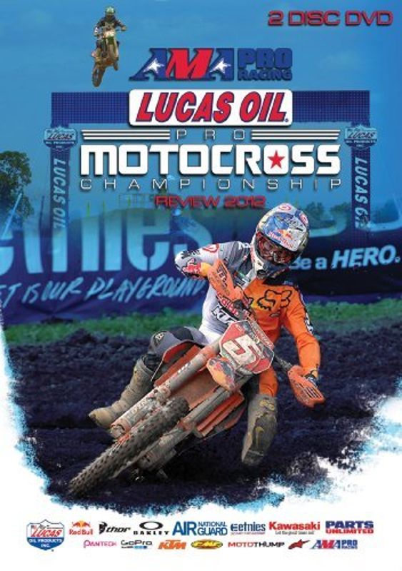 AMA Pro Motocross Championship Review 2012 cover art