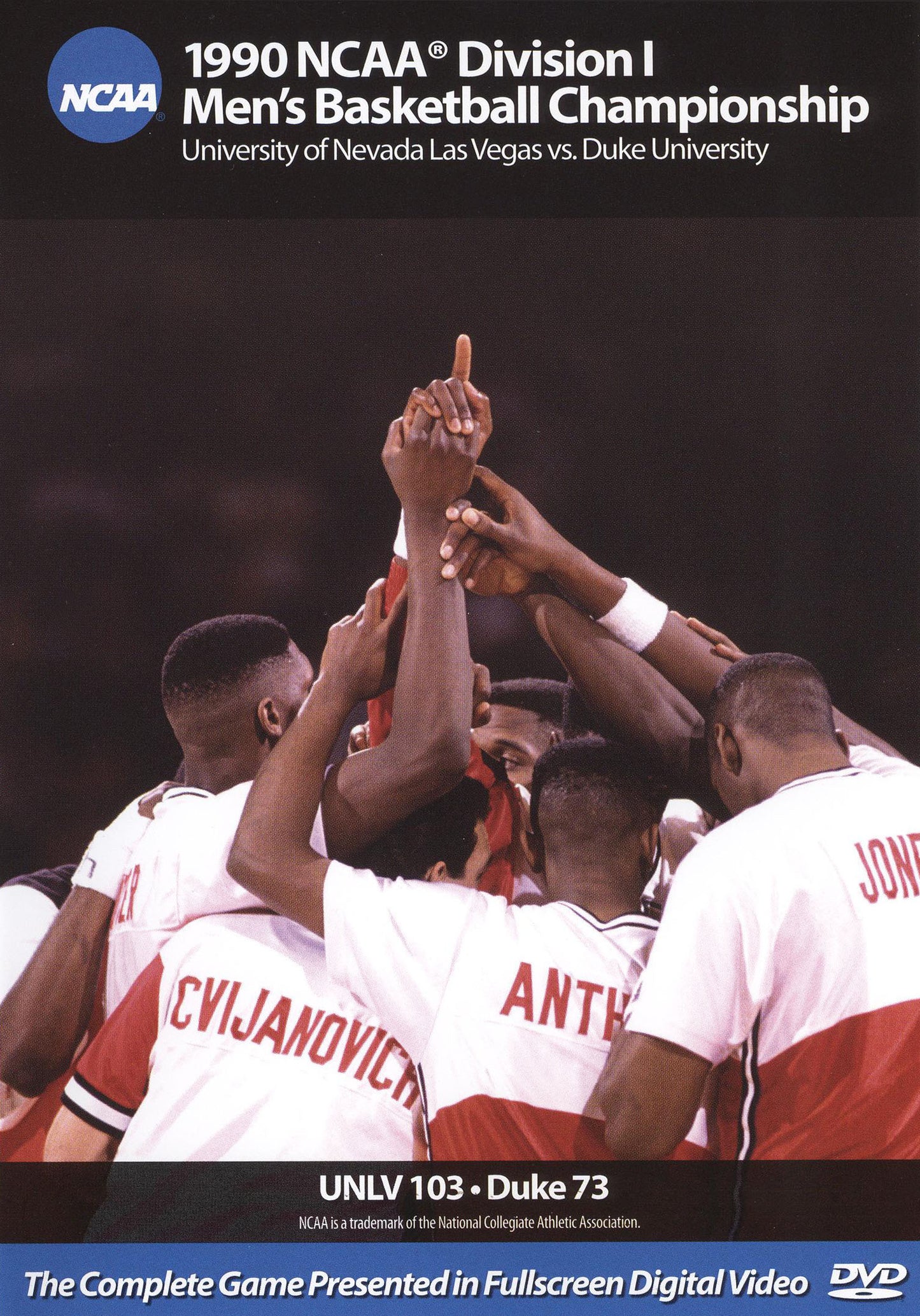 1990 NCAA Championship: UNLV Vs. Duke cover art